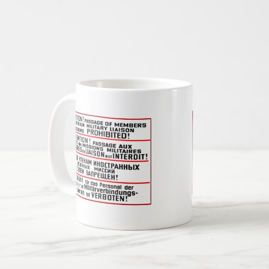 Auftrag-Zeichen-Erinnerungsstücke Kaffeetasse (Vorderseite Links)