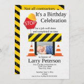 Auftragnehmer Bauzone Einladung (Vorne/Hinten)