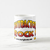 Auftragnehmer-Felsen-Kaffee-Tasse Kaffeetasse (Mittel)