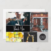 Auftragnehmer-Firmenlogo für kundenspezifisches Fo Feiertagskarte (Vorne/Hinten)