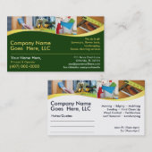 Auftragnehmer/Handyman /Do It All / Business Card Visitenkarte (Vorne/Hinten)