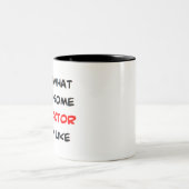 Auftragnehmer, phantastisch zweifarbige tasse (Mittel)