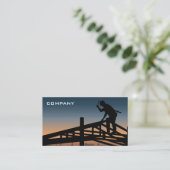 Auftragnehmer-Visitenkarte Visitenkarte (Stehend Vorderseite)