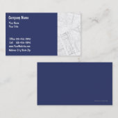 Auftragnehmer-Visitenkarten Visitenkarte (Vorne/Hinten)