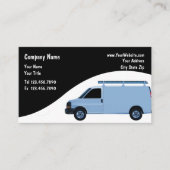 Auftragnehmer-Visitenkarten Visitenkarte (Vorderseite)