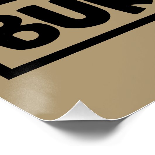 Auftragsausgabe Poster (Ecke)