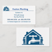 Auftragsheizunternehmen Visitenkarte (Vorne/Hinten)