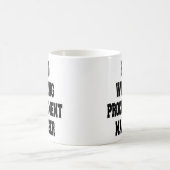 Auftragsmanager für harte Arbeit Kaffeetasse (Mittel)