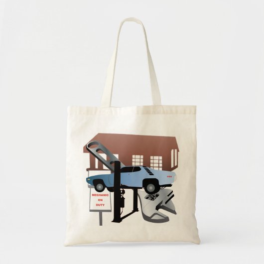 Auftragsmechanik Tragetasche (Vorne)