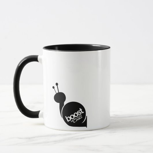 Auftrieb erhält Sie gelegt - Kaffee-Tasse Tasse (Links)