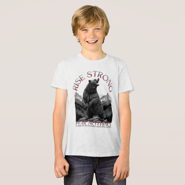 Auftrieb Tri-Blend Shirt (Vorderseite voll)