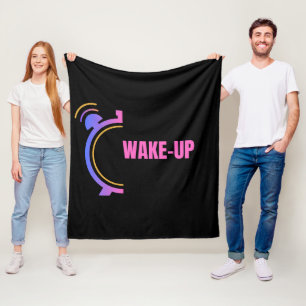 Aufwach-Morgen-Motivations-Komfort-Inspiration Fleecedecke