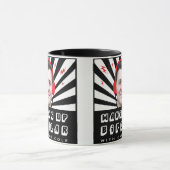 Aufwachen der zweipoligen Podcast-Tasse Tasse (Zentrum)