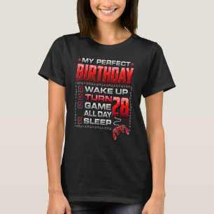 Aufwachen, drehen Sie 28 Spiel den ganzen Tag Shir T-Shirt