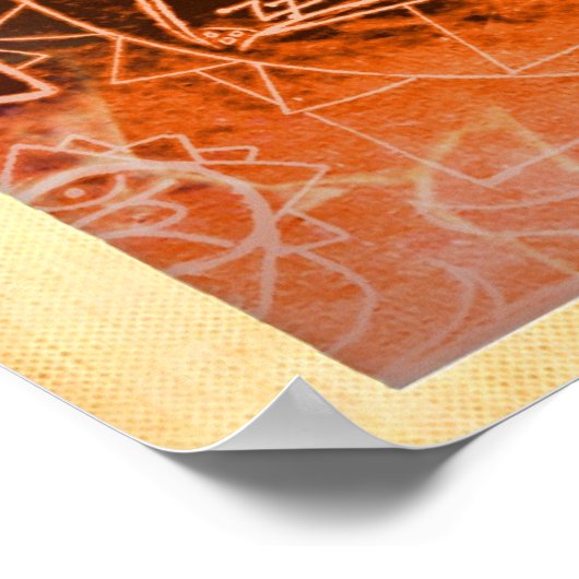 Aufwachen meines Auges Poster (Ecke)