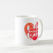 Aufwachen und Backen Kaffeetasse (VorderseiteRechts)
