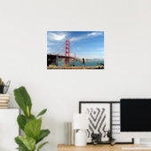 Aufwachsen am goldenen Tor Poster (Heimbüro)