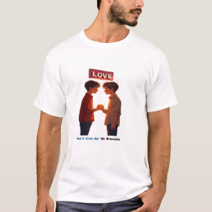 Aufwachsen der Nostalgie-Liebe nicht T-Shirt