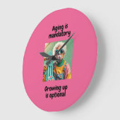 Aufwachsen Große Wanduhr (Winkel)