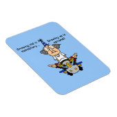 Aufwachsen ist fakultativer Spaß Magnet (Rechte Seite)