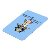 Aufwachsen ist fakultativer Spaß Magnet (Linke Seite)