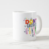 Aufwachsen ist keine Falle Jumbo-Tasse (Vorderseite Rechts)
