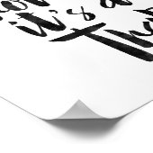 Aufwachsen ist keine Falle Poster (Ecke)