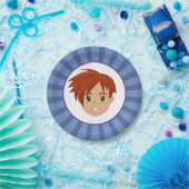 Aufwachsen mit Abtei und Sam-Party-Teller (Sam) Pappteller (Party)