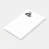 Aufwachsen Panda Post-it Klebezettel (angewinkelt)