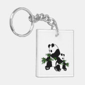 Aufwachsen Panda Schlüsselanhänger (Vorderseite links)