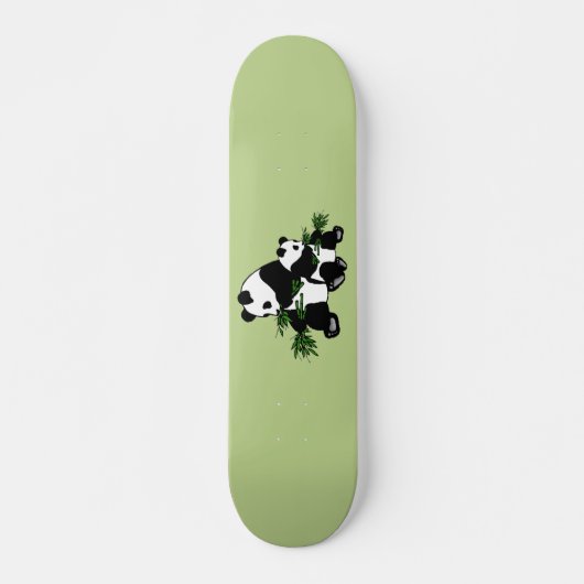 Aufwachsen Panda Skateboard (Vorne)