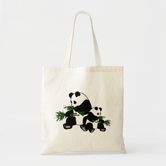 Aufwachsen Panda Tragetasche (Vorne)