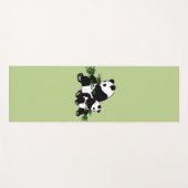 Aufwachsen Panda Yogamatte (Vorderseite (Horizontal))