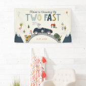 Aufwachsen von 2 schnellem Geburtstagsbanner Banner (Insitu)