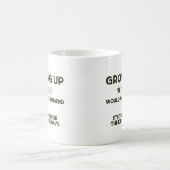 Aufwachsen - würde nicht empfohlen kaffeetasse (Mittel)