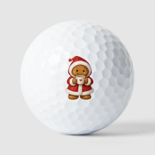 Aufwärmen! Lebkuchen Golfball (Vorderseite)