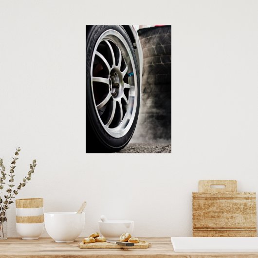 Aufwärmen Poster (Küche)