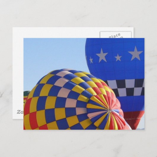 Aufwärmen Postkarte (Vorne/Hinten)