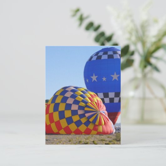 Aufwärmen Postkarte (Stehend Vorderseite)