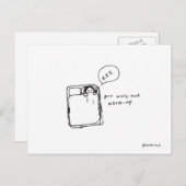 Aufwärmpostkarte Postkarte (Vorne/Hinten)