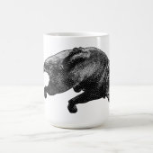 Aufwärts Hoffnung, heller Blick Kaffeetasse (Mittel)