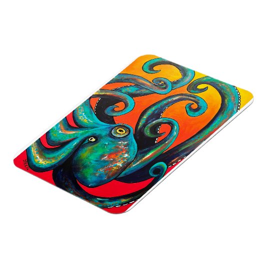 Aufwärts in Arms Octopus Magnet (Linke Seite)