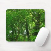 Aufwärts in den Bäumen Mousepad (Mit Mouse)