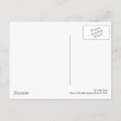 Aufwärts in den Bäumen Postkarte (Rückseite)