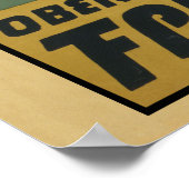 Aufwärts, Oberbayerische Flugspende WW1-Poster Poster (Ecke)