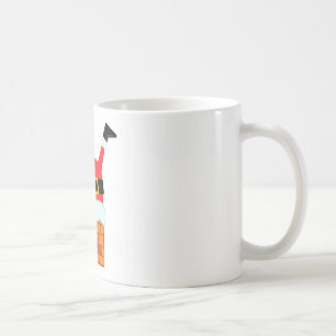 Aufwärts-Santa Kaffeetasse