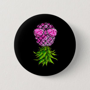 Aufwärtstrend des rosa Ribbon Brustkrebs Button