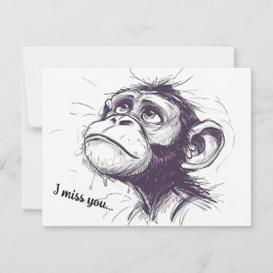 Aufwärtstrend Postkarte