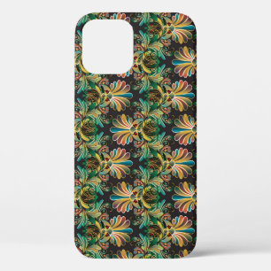 Aufwendige Blumen Luxus Tapete Case-Mate iPhone Hülle