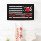 Aufwertung der amerikanischen Flagge Hero Heart Li Banner (Insitu)